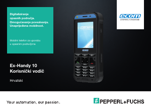 Priručnik ECOM Ex-Handy 10 Mobilni telefon
