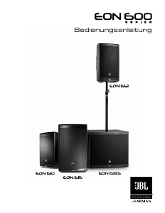 Bedienungsanleitung JBL EON 612 Lautsprecher