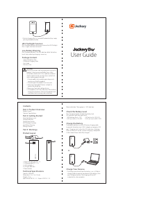 Manual Jackery Bar Portable Charger