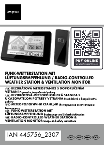 Bedienungsanleitung LIV&BO IAN 445756 Wetterstation