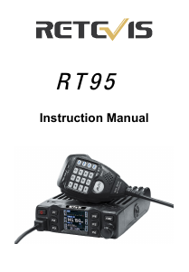 Handleiding Retevis RT95 Transceiver