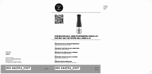 Bedienungsanleitung Spice & Soul IAN 444334 Pfeffer- und Salzmühle