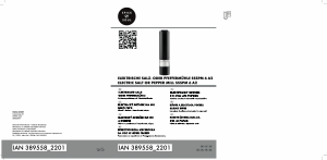 Наръчник Spice & Soul SSSPM 6 A2 Мелница за пипер и сол