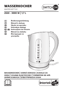 Наръчник Switch On WK-L0201 Чайник