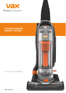 Manual Vax U85-WN-Be PowerCompact Vacuum Cleaner