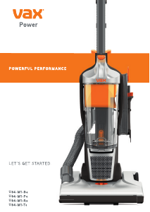 Manual Vax U84-M1-Re Power Vacuum Cleaner