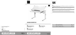 Priručnik LIV&BO IAN 452452 Radni stol