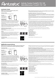 Handleiding Fontastic FontaFit 110 Activity tracker