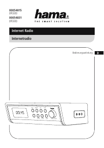 Bedienungsanleitung Hama IR320 Radio