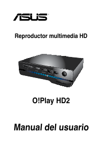 Manual de uso Asus O!Play HD2 Reproductor multimedia