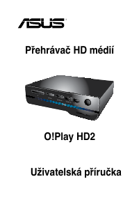 Manuál Asus O!Play HD2 Přehrávač médií
