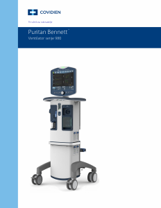 Priručnik Covidien Puritan Bennett 980 Medicinski ventilator