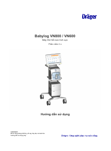 Hướng dẫn sử dụng Dräger Babylog VN800 Máy thở y tế