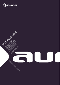 Handleiding Auna MEGA080 USB Megafoon