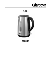 Manual Bartscher 200095 Kettle