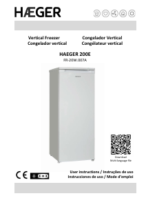 Mode d’emploi Haeger FR-20W.007A Congélateur