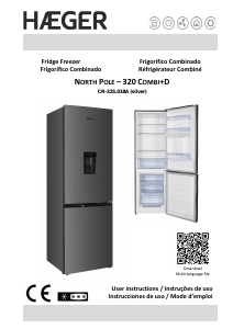 Manual de uso Haeger CR-32S.018A North Pole Frigorífico combinado