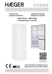 Manual de uso Haeger CR-32W.016A North Pole Frigorífico combinado