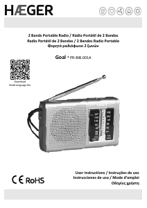 Handleiding Haeger PR-BIB.001A Goal Radio