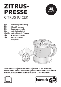 Manual Kaufland NN-CP-01 Storcator citrice