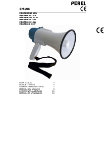 Bedienungsanleitung Perel SM10N Sprachrohr