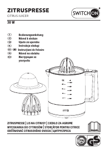 Manual Switch On CP-B0101 Storcator citrice