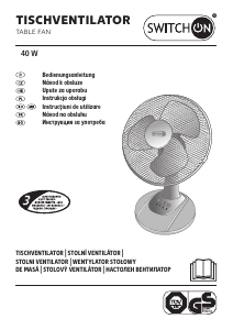 Bedienungsanleitung Switch On VT-B0101 Ventilator