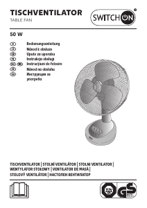 Bedienungsanleitung Switch On VT-C0102 Ventilator