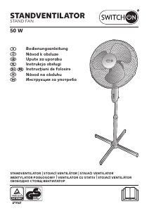 Návod Switch On VT-D0203 Ventilátor