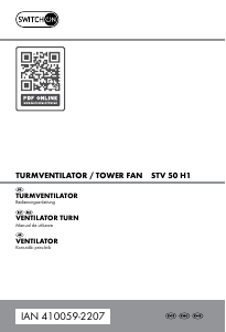 Priručnik Switch On IAN 410059 Ventilator