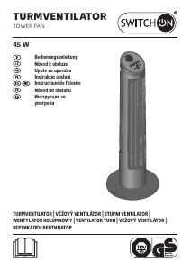 Bedienungsanleitung Switch On VT-E0202 Ventilator