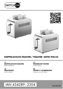 Instrukcja Switch On SOTEC 920 A2 Toster