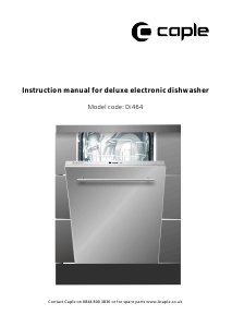 Handleiding Caple Di464 Vaatwasser