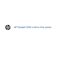 Bedienungsanleitung HP DeskJet 3524 Multifunktionsdrucker