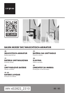 Bedienungsanleitung LIV&BO IAN 452822 Wasserhahn