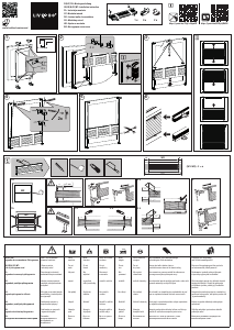 Manual LIV&BO IAN 450399 Roller Blind
