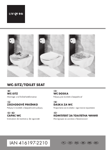 Manual LIV&BO IAN 416197 Capac de toaletă