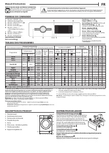 Handleiding Whirlpool FFB 8489E BV BE Wasmachine