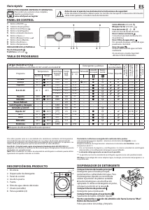 Handleiding Whirlpool FFB 9269 WV SP Wasmachine