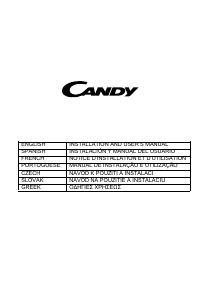 Εγχειρίδιο Candy CCE116/1X/4U Απορροφητήρας