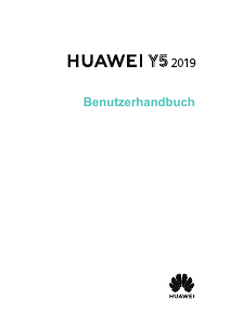 Bedienungsanleitung Huawei Y5 2019 Handy