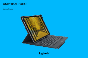 Bruksanvisning Logitech Universal Folio Tangentbord