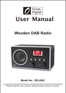 Handleiding Ocean Digital DB-280C Radio