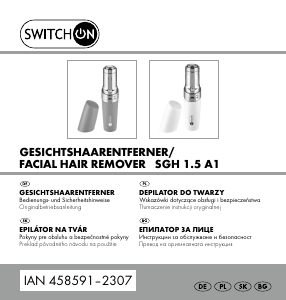 Наръчник Switch On IAN 458591 Епилатор
