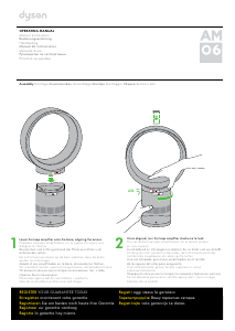 Handleiding Dyson AM06 Ventilator