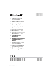 Bedienungsanleitung Einhell GC-PM 47 S HW Rasenmäher