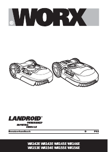 Bedienungsanleitung Worx WR155E Landroid L Rasenmäher