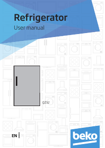 Manual BEKO QZ 32 Freezer