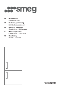 Manual Smeg FC20EN1M1 Fridge-Freezer