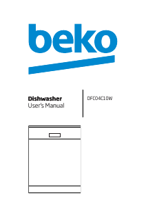 Handleiding BEKO DFC 04C10 Vaatwasser